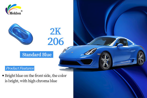 2K Stand Blue Paint Высокопроизводительная автомобильная краска Спрей 2K краска