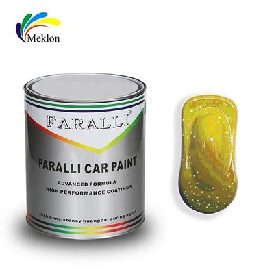 1K Crystal Yellow Pearl Auto Paint: яркие цвета и устойчивость к погодным условиям для кузова автомобиля