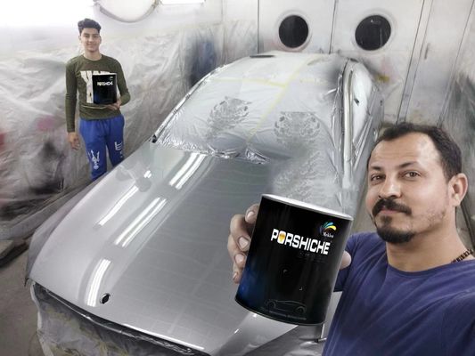 Устойчивая бриллиантовая металлическая серебряная автомобильная краска многоцелевая водонепроницаемая