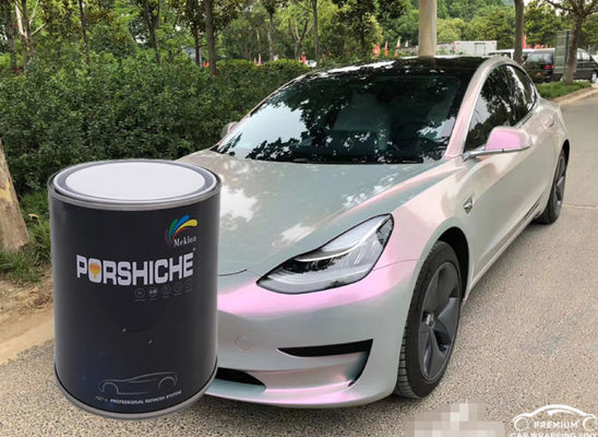 Отражающая автомобильная жемчужная краска Безвредная стойкая к цветным изменениям