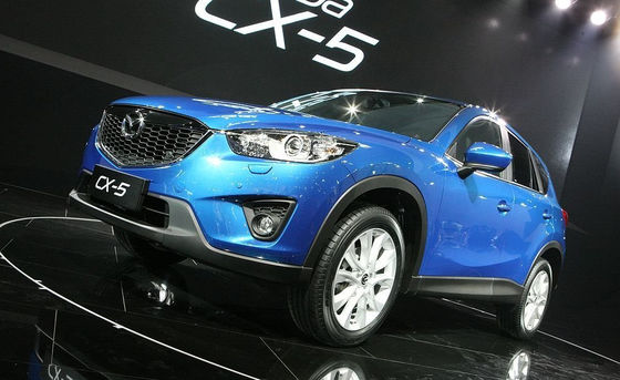 Meklon SKYACTIV Покрасить машину голубым покрытием