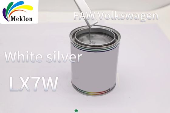 FAW Volkswagen Silver LX7W Окончательная автомобильная краска Охрана окружающей среды Высокая уменьшаемость