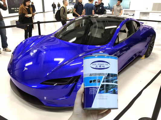 Фиолетовая жемчужная краска для автомобиля для динамичного и привлекательного вида