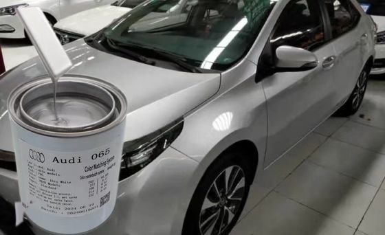 Toyota 1D4 Silver Refinish Auto Paint для превосходного блеска и твердости