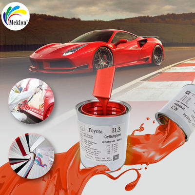 Автокраска с меклоном Toyota 3L3 Deep Red Pearl Ready Смешанная автомобильная краска