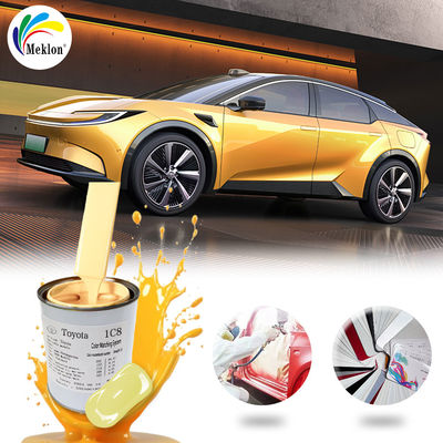 Высококачественная Toyota 1C8 серебряная порошковая автомобильная краска Время сушки 2-3 часа
