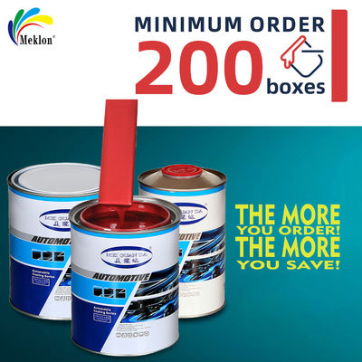 1K Red Car Refinish Paint Независимые исследовательские и производственные команды с диаграммами мастербач и цветовыми картами