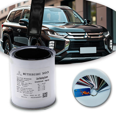 Индивидуальная перекраска автомобильной краски MITSUBISHI X03 1K Black Pearl Акриловая краска для экстремальных погодных условий и сложных дорожных условий