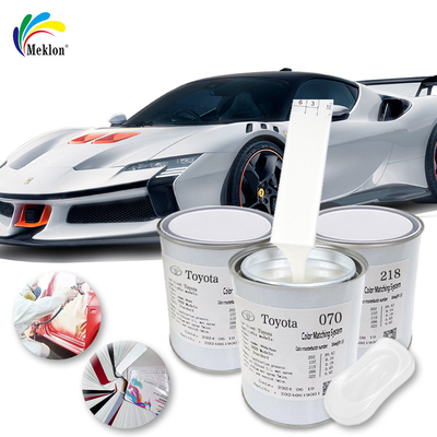 070 Сверкающая жемчужная белая автомобильная краска OEM