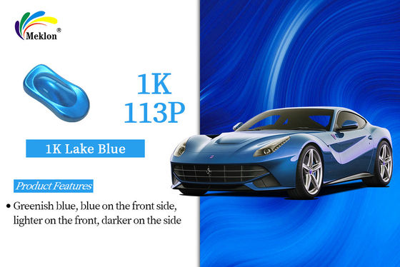 1K Lake Blue Automotive Refinish Paint с высокой твердостью, прозрачностью и яркостью