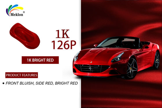 Кислотоустойчивая автомобильная краска основное покрытие твердое красное цвет антиоксидация