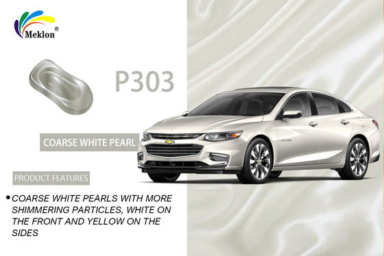 Грубая белая автомобильная жемчужная краска устойчивая к ультрафиолету