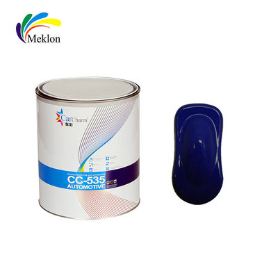1K Авто кузов Рефинировка автомобильной краски Хорошая мощность покрытия Прозрачный синий