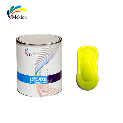 Низкая концентрация запаха Авто базовое покрытие защиты лимон желтый автомобильная краска