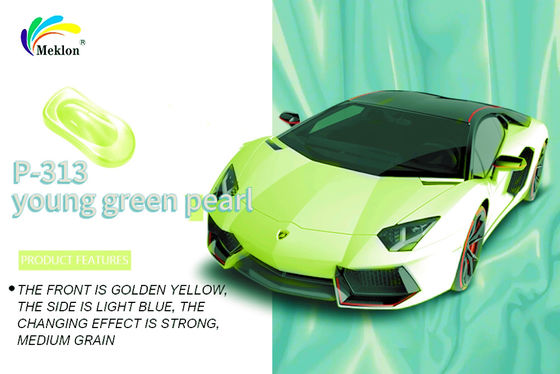 1K Young Green Pearl Basecoat для прочной и долговечной автомобильной краски