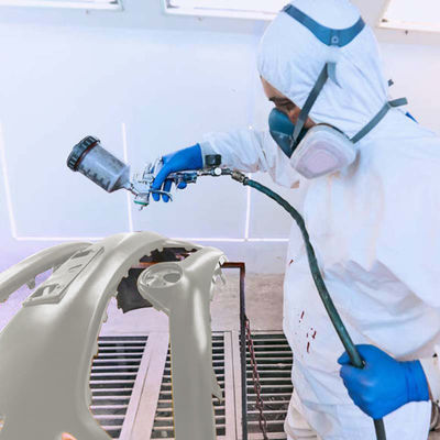 Грубая белая жемчужная смешанная автомобильная краска с стабильностью цвета и долговечностью