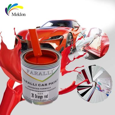 Красная краска для автомобилей - яркая для ремонта