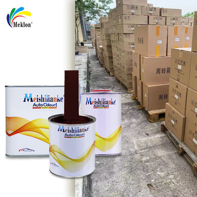 Устойчивая поставка автомобильной краски основной слой по производству 1K каштана красная автокраска