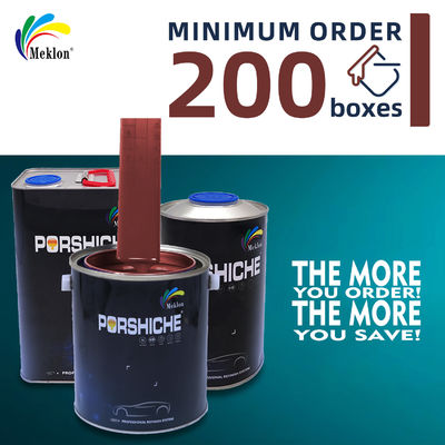 Большой ярко-красный поставщик автомобильной краски