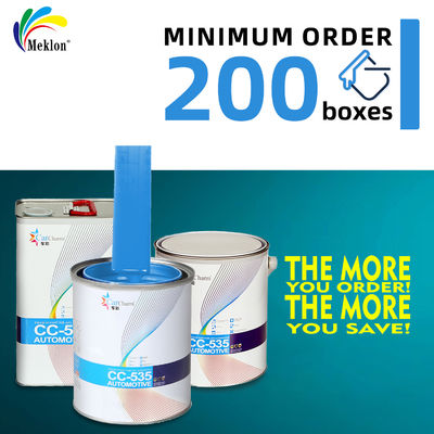 Без запаха стабильная кристально-синяя автомобильная краска УФ-устойчивая металлическая автомобильная краска поставщик