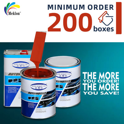 217 Красное покрытие Авторефинировка 1K Серебро Металлический Полиуретан Автомобильная краска