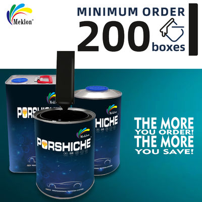 2K Автомобильная акриловая смола Черная краска 2K Лучшие цвета краски Акриловое покрытие Авторефинишная краска