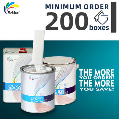 Высокая твердость высокий глянцевый акриловый белый автомобиль Refinish краска Автомобильные прозрачные лаки покрытие Clearcoat для автомобилей