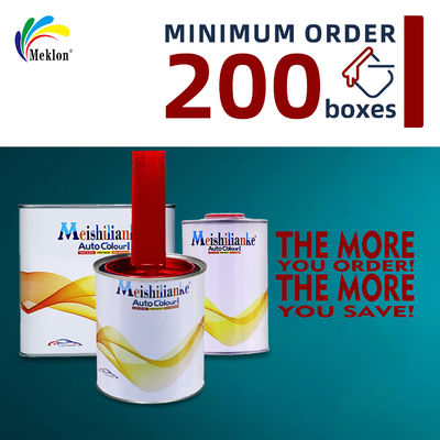 Автомобильная краска Цвета Спектрофотометр Смешивание Окрашивающая машина 2K Красное верхнее покрытие Рефинировка Автомобильная распыльная краска Автомобильное покрытие