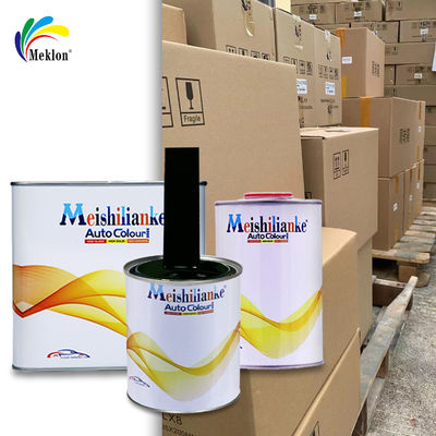 2K черная автомобильная краска верхний слой для высокой твердости и стойкости к царапинам