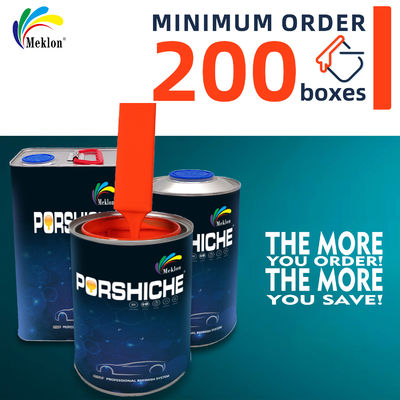 Основное покрытие высокого блеска зеркального эффекта автомобильная краска автомобильная краска 1K Большая красная автомобильная ремонтная краска Чистый и полный цвет поставщик