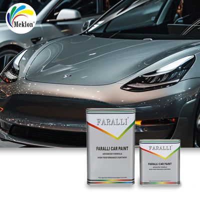 Высокоглянцевая металлическая фиолетовая автомобильная краска 2K для авторемонта