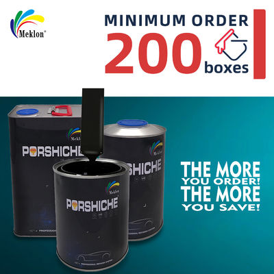 Яркий цвет Автомобильная отделка краски Высокое содержание твердых веществ 1K Basecoat Цвет автокраска