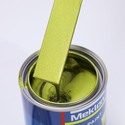1K Изумрудный Желтый Хорошее сцепление Сильная покрывающая мощность Высокая хроматическая автомобильная краска Основное покрытие