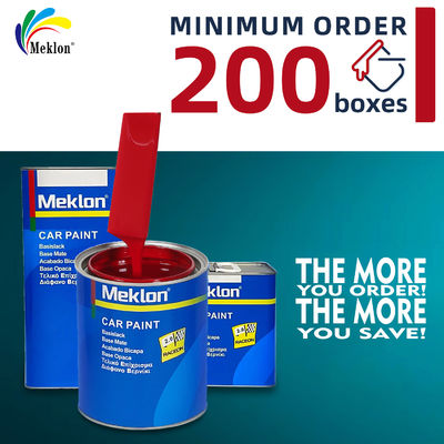 Хорошее выравнивание 2K Оранжевый Красный Металлическая автомобильная краска Акриловый жидкий покрытие спрей