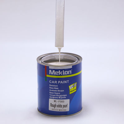 Высокий твердый авторефиниш 1K Грубая белая жемчужная лака Высокий блеск Прозрачная смесительная система покрытия смолы Жидкое покрытие Спрей фабрика