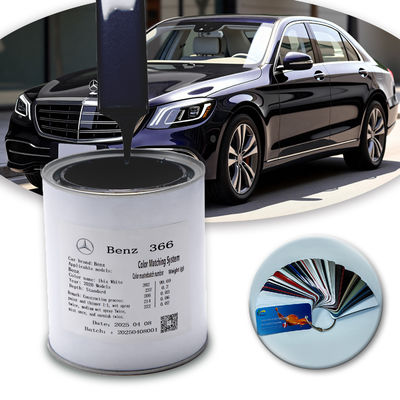 Премиальная 1K синяя жемчужная акриловая автомобильная краска для Mercedes-Benz DB366