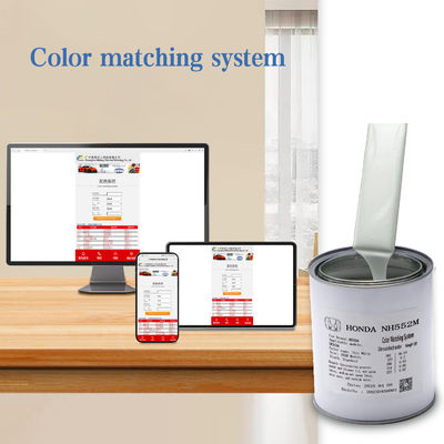 Акриловая краска для автомобиля Honda NH552M 1K Light Gray Silver, устойчивая к царапинам