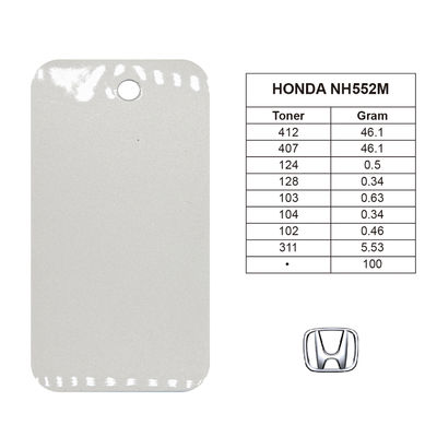 Акриловая краска для автомобиля Honda NH552M 1K Light Gray Silver, устойчивая к царапинам