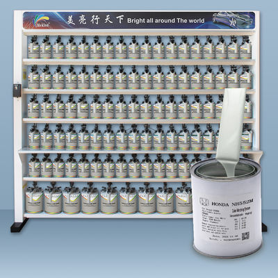 Акриловая краска для автомобиля Honda NH552M 1K Light Gray Silver, устойчивая к царапинам