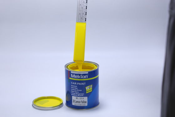 Атмосферостойкая и термостойкая лимонно-желтая автомобильная краска, пользующаяся высоким спросом