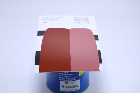 Износостойкая и коррозионностойкая автомобильная краска железно-красного цвета