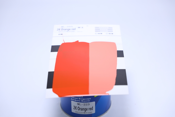 MK223 соответствует оригинальной краске для автомобиля sunset flame metal orange red anti UV
