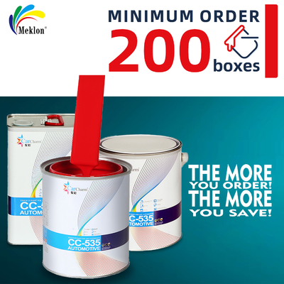 Популярная красная быстросужающаяся автомобильная краска фабрика прямые продажи и высокое качество