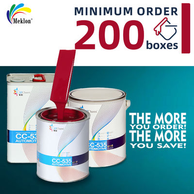 Вирусная красная краска для автомобилей