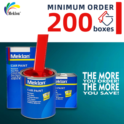 Высокоэффективная восстанавливающая краска для автомобилей, глянцевая и легко распыляемая, ярко-красная для автомобилей