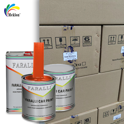 1K2K Эффективная и Быстросохнущая Оранжевая Автомобильная Краска-Спрей