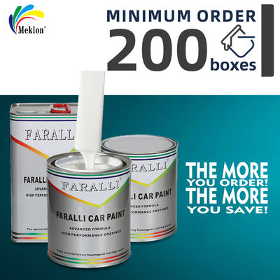 1K Ferrari Горячая распродажа Эффективная и быстрая сушка Чисто белая автомобильная краска-спрей