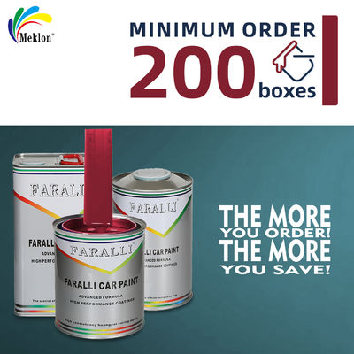 Производитель Прямая продажа Отпорная на царапины Отпорная на погодные условия Сухая красная автомобильная краска