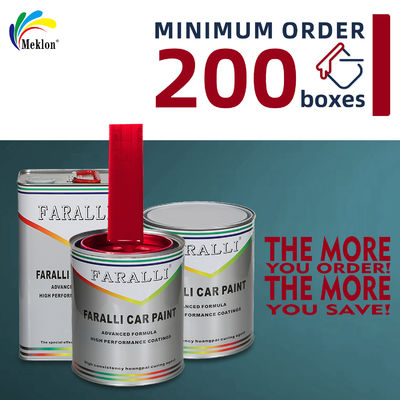 Оригинальный заводский цвет краски для автомобилей с высоким блеском Красная краска для автомобилей