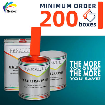 Горячие продажи и экономичная ярко-оранжевая краска для ремонта автомобилей для покраски автомобилей